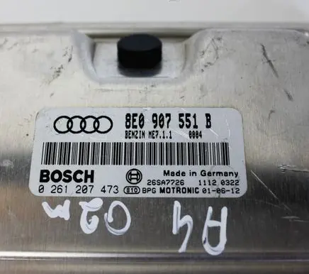 Audi A4 S4 B6 8E 8H Engine control unit/module 8E0907551B