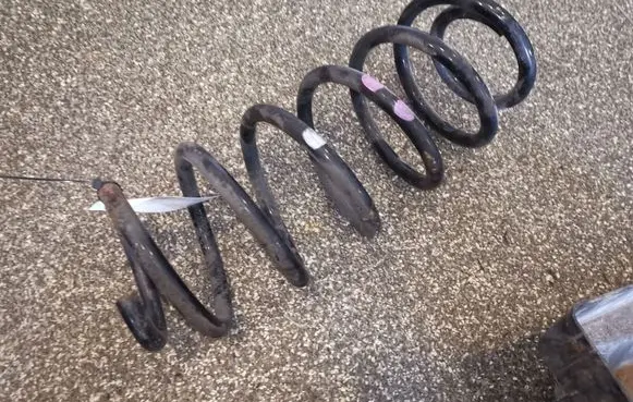 Chevrolet Captiva Front coil spring