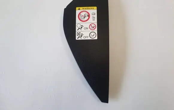 Tesla Model S Dashboard side end trim 102836200A 1028360