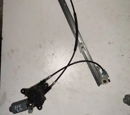 Peugeot 806 Rear door window regulator with motor 400392B