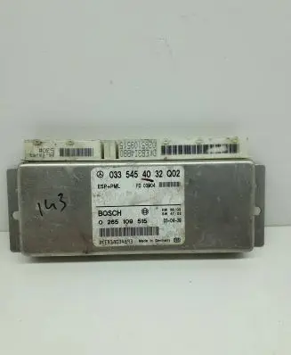 Mercedes-Benz E W211 ESP (stability system) control unit 0335454032 0265109515