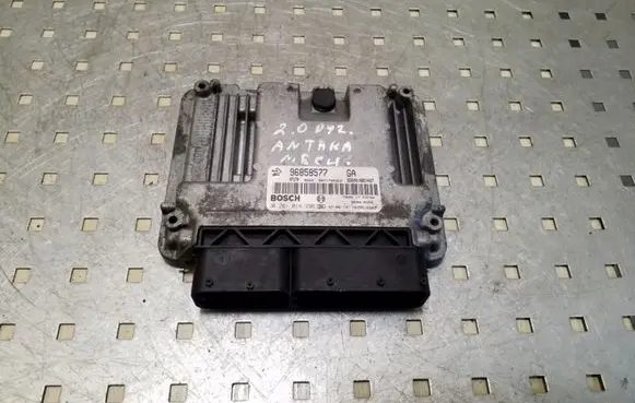 Opel Antara Engine control unit/module 96858577 0281014296 96858577GA