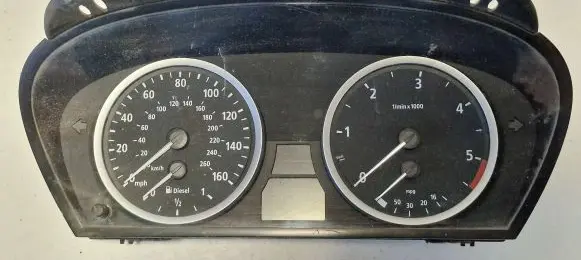 BMW 5 E60 E61 Speedometer (instrument cluster) 62116958601 7898018903 110080213
