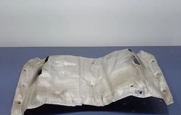 Alpine A610 Exhaust heat shield 4K0803979T