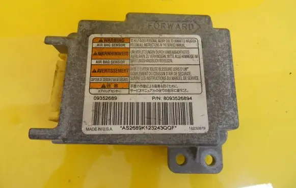 Opel Frontera B Airbag control unit/module 8093526894 09352689
