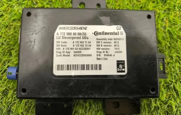 Mercedes-Benz E W212 Other control units/modules A1729006008 A1729027104
