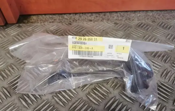 Audi A3 8Y Rear door check strap stopper 8Y0839249A