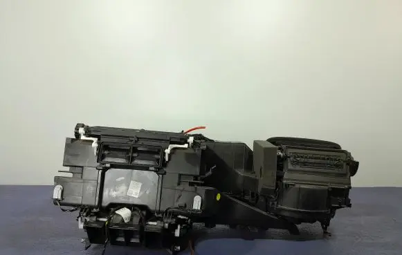 Interior heater climate box assembly