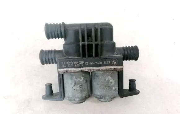 Coolant heater control valve
