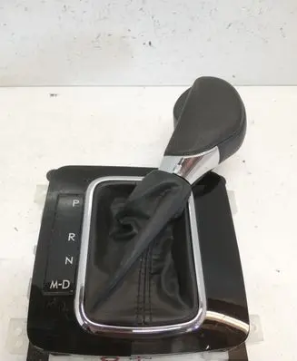 Gear lever shifter trim leather/knob