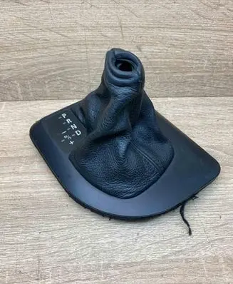 BMW 5 E60 E61 Gear lever shifter trim leather/knob 7034089