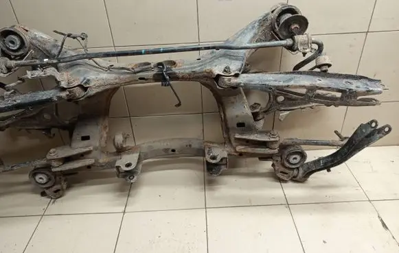 Rear axle beam