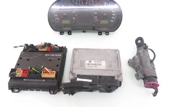 Volkswagen Polo IV 9N3 Engine control unit/module ECU 5WP4014803 03E906033 6Q1937049B