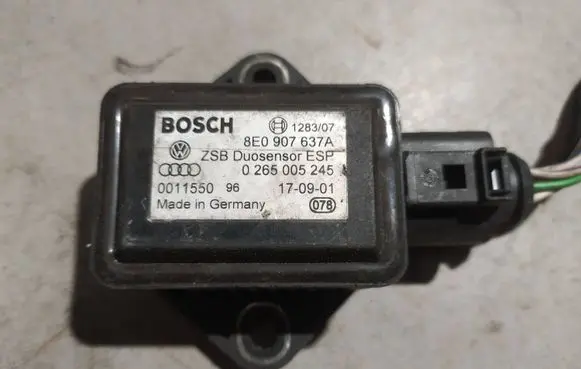 Audi A6 S6 C5 4B ESP acceleration yaw rate sensor 8E0907637A