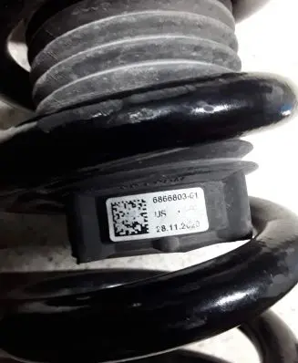 BMW X5 G05 Rear coil spring 6889056 6866803