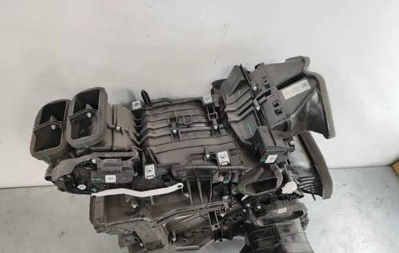 Interior heater climate box assembly