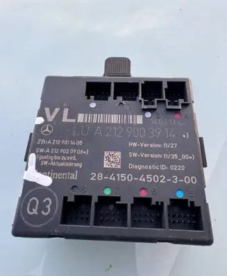 Mercedes-Benz C W204 Door control unit/module A2129003914 A2129011405 A2129020906