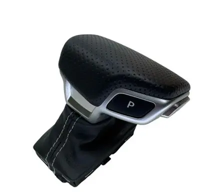 Audi Q7 4M Gear lever shifter trim leather/knob 4M2713140G 4M2713139G