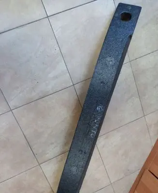 Front bumper foam support bar