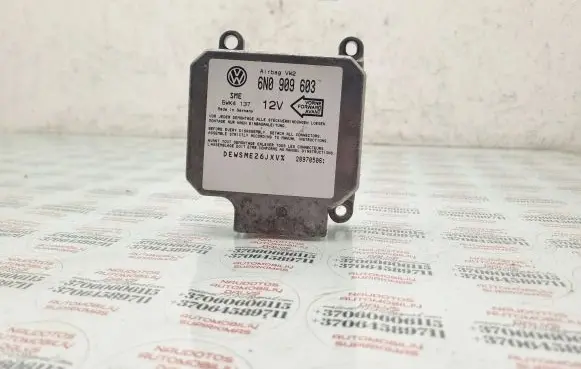 Volkswagen Sharan Airbag control unit/module 6N0909603