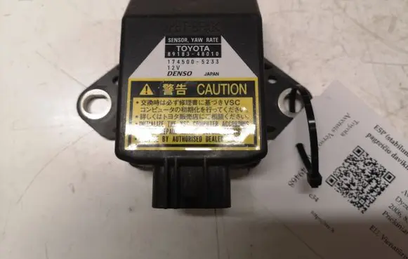 Toyota Avensis Verso ESP acceleration yaw rate sensor 8918348010 1745005233