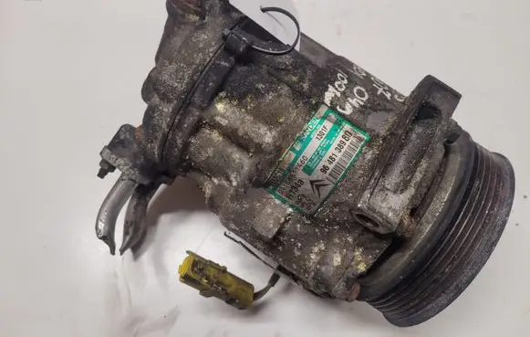 Peugeot 407 Air conditioning (A/C) compressor (pump) 9648138980 04158611460