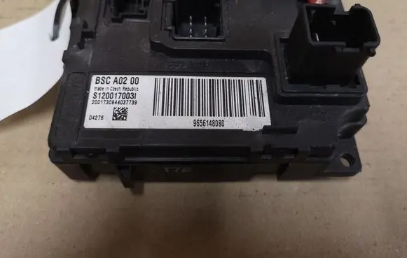 Peugeot 407 Tow bar trailer control unit/module S120017003I BSCA0200 9656148080