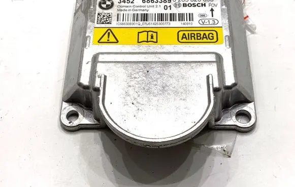 BMW 3 F30 F35 F31 Airbag deployment crash/impact sensor 6863389