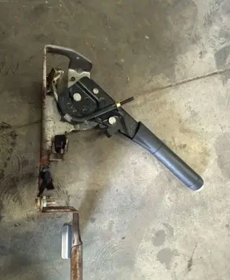 Citroen C3 Handbrake/parking brake lever assembly 9648023177