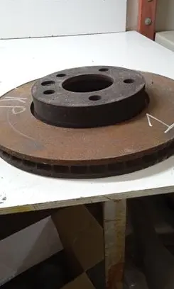 Volkswagen Transporter - Caravelle T5 Front brake disc