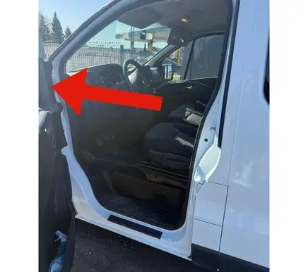Opel Vivaro Plastic wing mirror trim cover 802930256R 93868229 SP7516