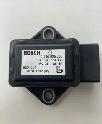 BMW 5 E60 E61 ESP acceleration yaw rate sensor 0265005266 5004361 34526774039