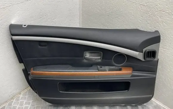 BMW 7 E65 E66 Front door card panel trim 100014348
