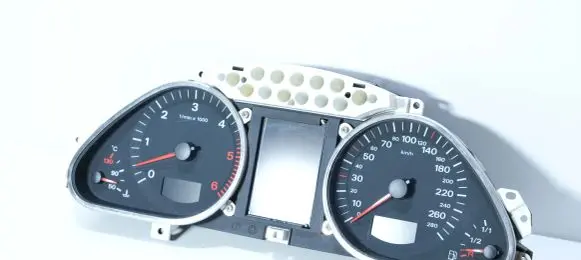 Audi A6 S6 C6 4F Speedometer (instrument cluster) 4F0920901G 4F0910900C