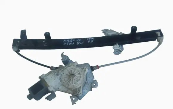Nissan Micra Front window lifting mechanism without motor 0130822203