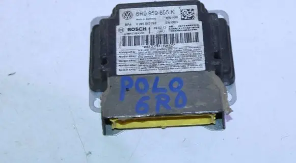 Volkswagen Polo V 6R Airbag control unit/module 6R0959655K 0285010793