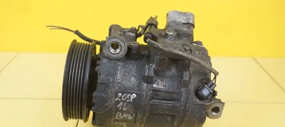 BMW 5 E60 E61 Air conditioning (A/C) compressor (pump) 6956715 N52B25A N52B25AE