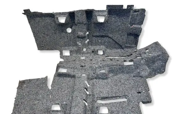 Toyota RAV 4 (XA50) Front sound insulation 