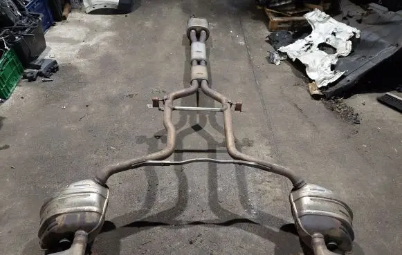 Porsche Panamera (970) Muffler/silencer 97011128123