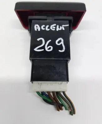 Hyundai Accent Hazard light switch 9379025000