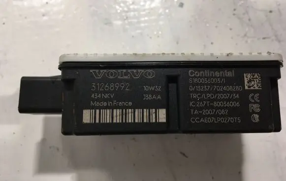 Volvo S60 Door central lock control unit/module 31268992