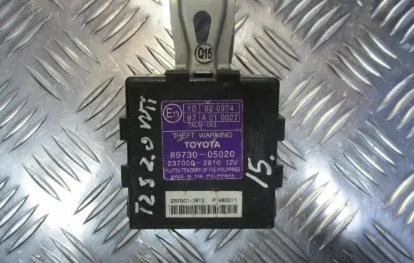 Toyota Avensis T250 Alarm control unit/module 89730-05020