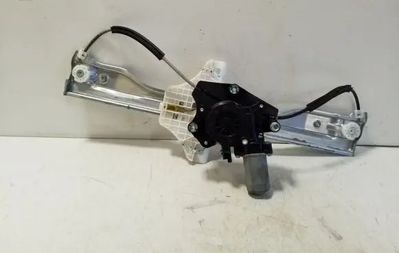 Front door window regulator with motor