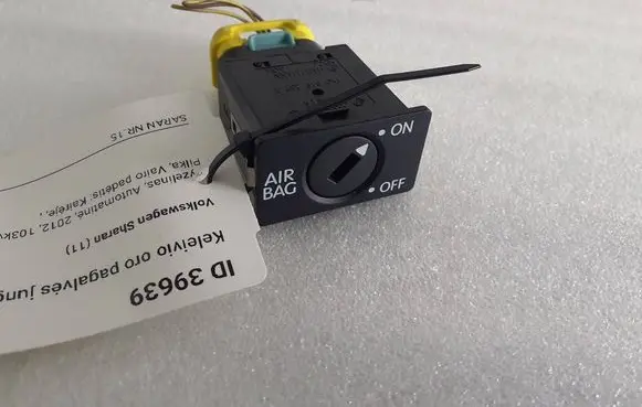 Volkswagen Sharan Passenger airbag on/off switch 1K0919237D