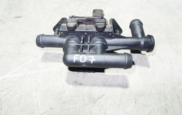 Coolant heater control valve