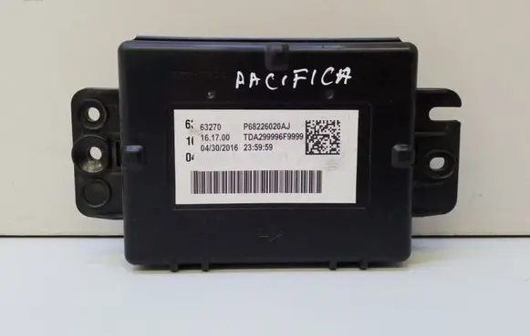 Chrysler Pacifica Air conditioning/heating control unit P68226020AJ 68226020AJ TDA299996F9999