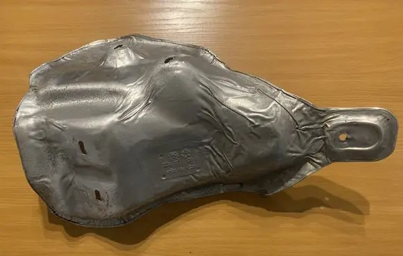 Mercedes-Benz Sprinter W907 W910 Heat shield in engine bay A9064914230 B228