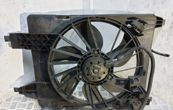 Renault Megane II Radiator cooling fan shroud 5020232