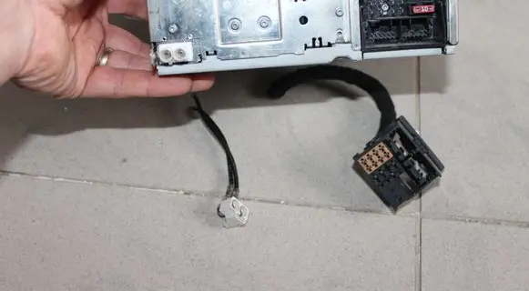 Audi A3 S3 A3 Sportback 8P Sound system wiring loom 3B7035444