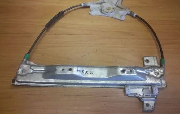 Peugeot 407 Rear window lifting mechanism without motor L9644893780 L994333103